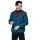 Jack Wolfskin Fleece Jacket DNA Grizzly - windproof, padded shoulder area - cobalt blue Men